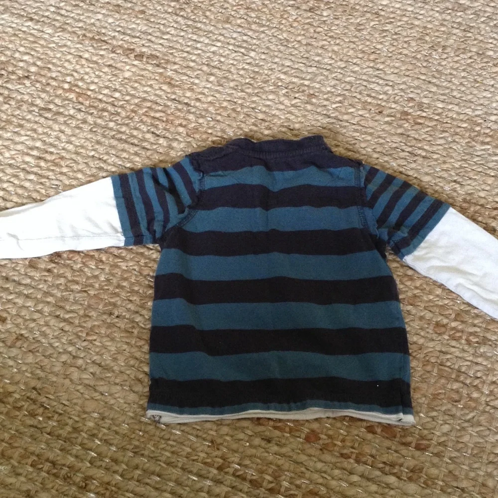 Pumpkin Patch Little Boy Long Sleeve T-Shirt Size 12-18 Months